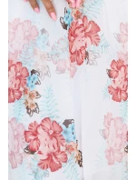 šifonové šaty s dlouhým rukávem model 21229557 - numoco