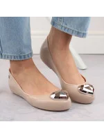 Pohodlné baleríny Zaxy W INT2007A nude Pohodlné baleríny Zaxy W INT2007A nude