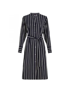Šaty Tommy Hilfiger Argyle Strip W WW0WW40365