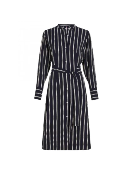 Šaty Tommy Hilfiger Argyle Strip W WW0WW40365