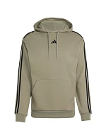 Pánská mikina adidas Essentials 3-Stripes French Terry Hoodie, olivová, KY4204 Pánská mikina adidas Essentials 3-Stripes French Terry Hoodie, olivová, KY4204
