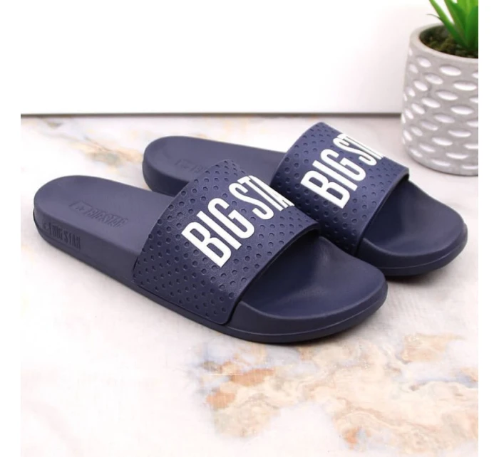 Big Star Jr INT1908C námořnicky modré pěnové žabky