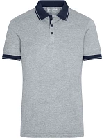 JN Pánské žerzejové polo 02.0 grey model 22488411 - Daiber JN Pánské žerzejové polo 02.0 grey model 22488411 - Daiber