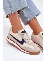 Sportovní Boty Tenisky Dámské Béžové model 21702033 - EVENTO Sportovní Boty Tenisky Dámské Béžové model 21702033 - EVENTO