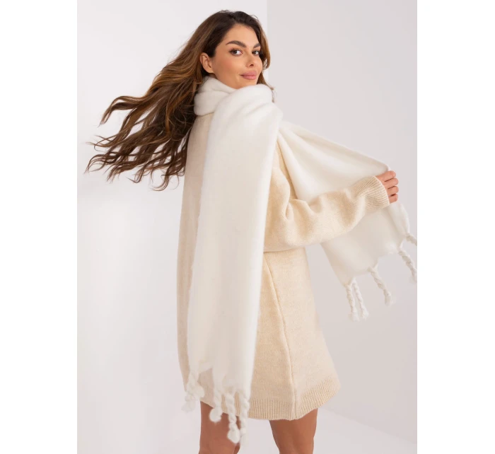 Szalik AT SZ model 19341648 ecru - FPrice