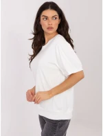 Bluzka MJ BZ model 21791145 ecru - FPrice Bluzka MJ BZ model 21791145 ecru - FPrice