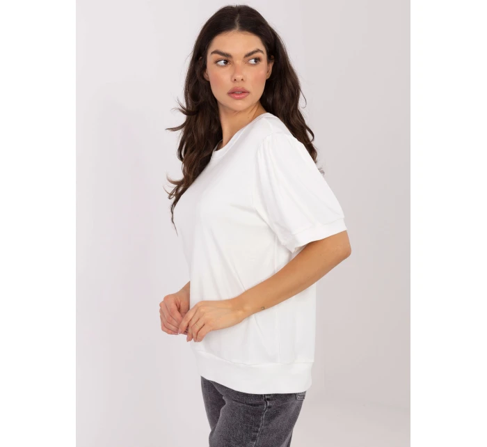 Bluzka MJ BZ model 21791145 ecru - FPrice Bluzka MJ BZ model 21791145 ecru - FPrice