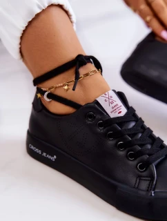Dámské nízké tenisky Cross Jeans JJ2R4054C černá