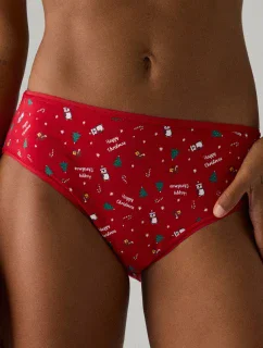 DÁMSKÉ VÁNOČNÍ KALHOTKY 19044