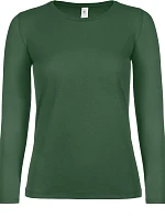 B&C #E150 LSL /women Dámské tričko s dlouhým rukávem 01.006T bottle green