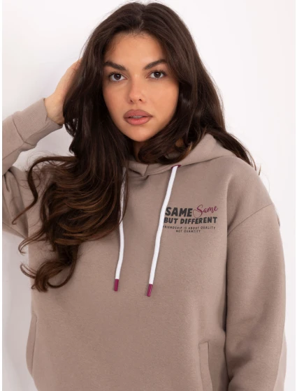 Bluza model 21378755 ciemny bezowy - FPrice