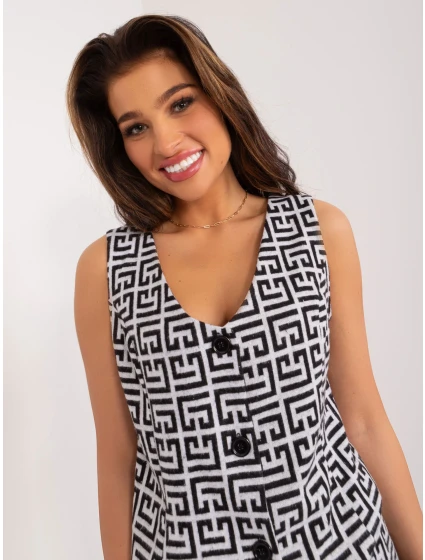 Kamizelka LK KZ model 19525674 szaro czarny - FPrice Kamizelka LK KZ model 19525674 szaro czarny - FPrice