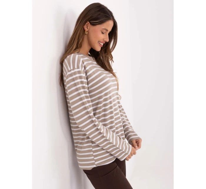Bluzka RV BZ model 21717647 beżowy - FPrice Bluzka RV BZ model 21717647 beżowy - FPrice