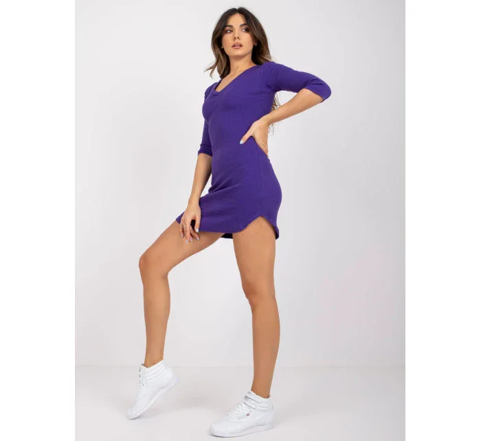 Šaty RV SK 7453.63 tmavě fialová