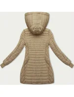 Dámská bunda v barvě s kapucí pro přechodné období model 18910687 - LHD