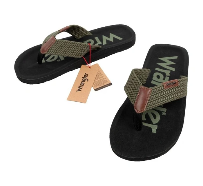 Pánské žabky Wrangler zelené žabky model 22088691 - Hikvision Pánské žabky Wrangler zelené žabky model 22088691 - Hikvision