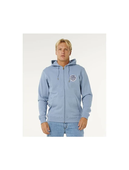 Pánská mikina RIP CURL Wettie Passage Icon Zip Thru, modrá Pánská mikina RIP CURL Wettie Passage Icon Zip Thru, modrá