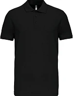 Kariban K 239 Pánské elastické piqué polo 20.K239 black