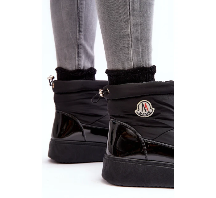 Dámské sněhule na platformě černé model 21636243 - Boto