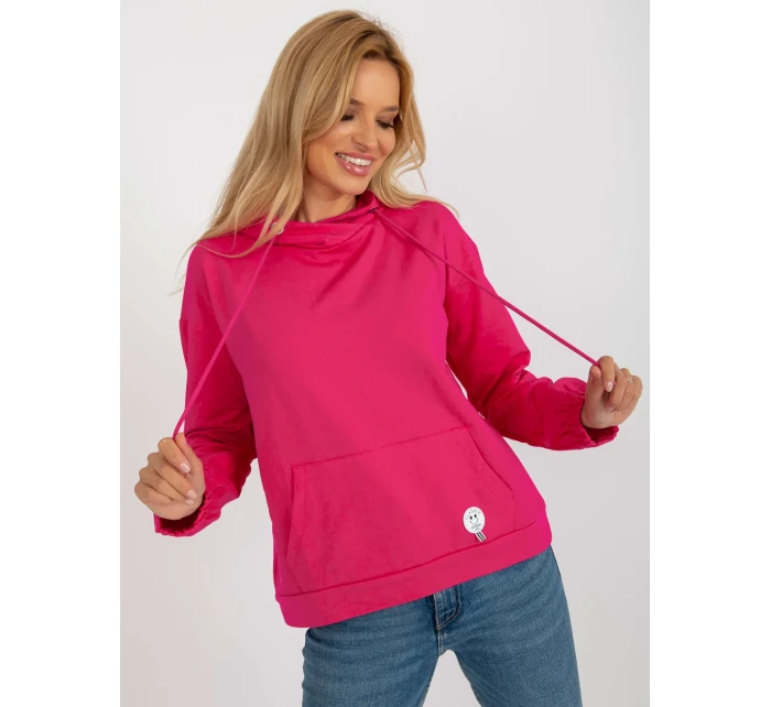 Mikina RV BL 8655.00P fuchsiová