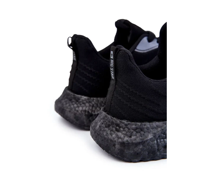 Lehká pánská sportovní obuv Big Star KK174018 Černá Lehká pánská sportovní obuv Big Star KK174018 Černá