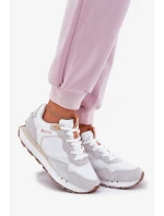 Dámské semišové boty Big Star HI-POLY SYSTEM – béžové