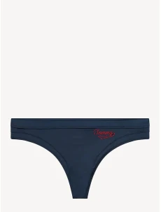 Tanga UW0UW01867-416 modrá - Tommy Hilfiger
