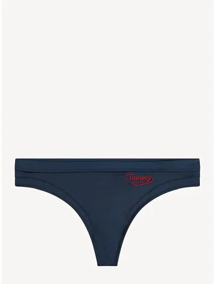 Tanga UW0UW01867-416 modrá - Tommy Hilfiger