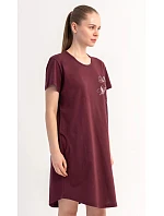 Dámské domácí šaty s krátkým rukávem model 22405607 - Vienetta