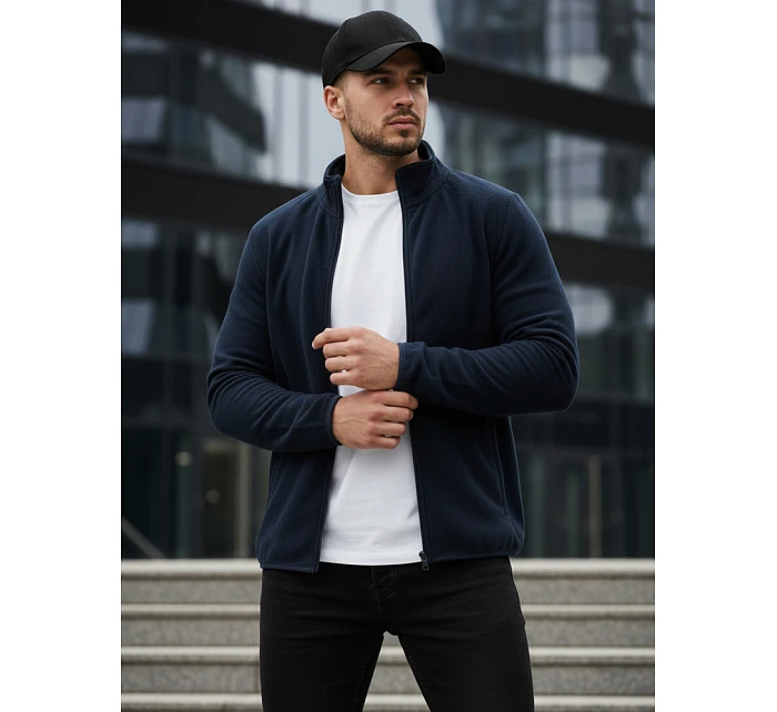 Bluza męska rozpinana granatowa model 22103269 - FashionStreet