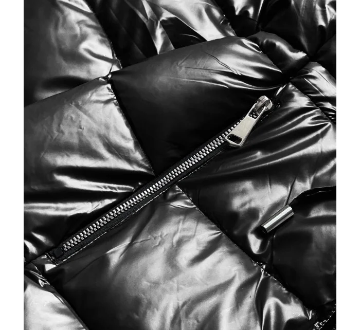 METALICZNA KURTKA DWUSTRONNA DAMSKA CZARNA model 21244080 - S'WEST METALICZNA KURTKA DWUSTRONNA DAMSKA CZARNA model 21244080 - S'WEST