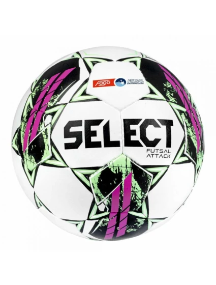 SELECT Futsal Attack FOGO Ekstraklasa sálový fotbal bílý