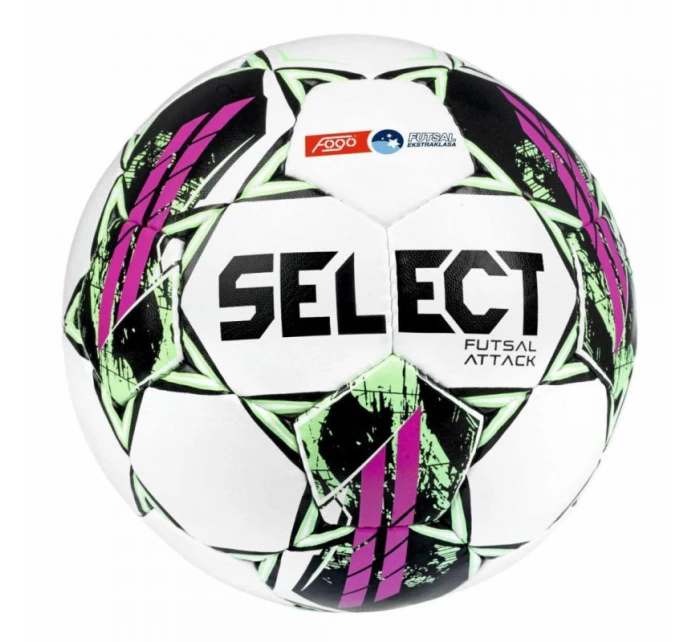 SELECT Futsal Attack FOGO Ekstraklasa sálový fotbal bílý