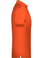 Pánské piqué polo z bio bavlny 02. dark orange model 22437827 - Daiber Pánské piqué polo z bio bavlny 02. dark orange model 22437827 - Daiber