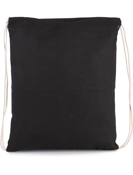 Kimood KI 0147 Sportovní vak z bio bavlny 19.0147 black