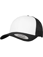 Flexfit 6606CF 6 panelová Trucker kšiltovka 55.06CF black/white/black Flexfit 6606CF 6 panelová Trucker kšiltovka 55.06CF black/white/black