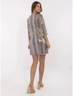 Šaty LK SK model 20976032 tmavě lila - FPrice