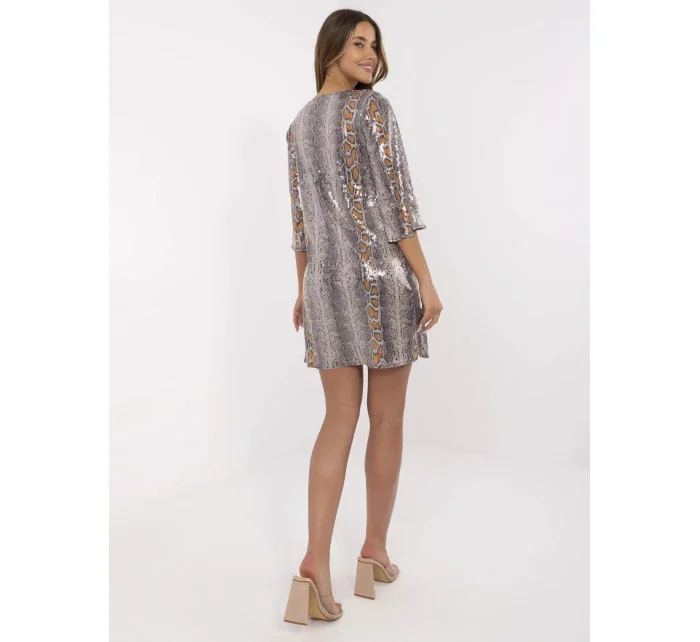 Šaty LK SK model 20976032 tmavě lila - FPrice