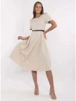 Šaty MI SK A2328.41 béžové Šaty MI SK A2328.41 béžové
