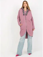 Mikina RV BL 6683.00P tmavě růžová