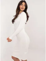 Šaty RV SK model 20619228 ecru - FPrice Šaty RV SK model 20619228 ecru - FPrice