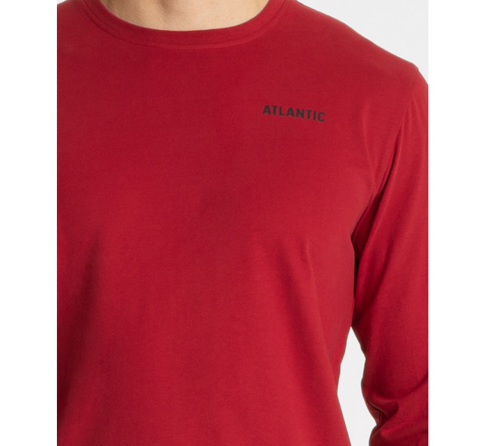 Pánské pyžamo ATLANTIC - černá/červená
