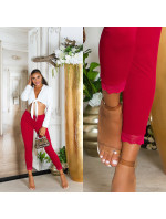 Sexy Highwaist pants with lace detail