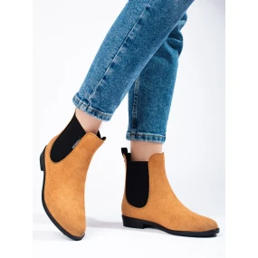 Trendy dámské gumáky model 18444125 na plochém podpatku Trendy dámské gumáky model 18444125 na plochém podpatku