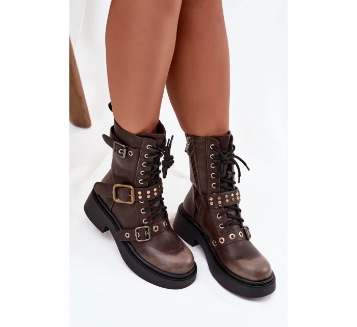 Šněrovací vyšší model 219841 Step in style Šněrovací vyšší model 219841 Step in style