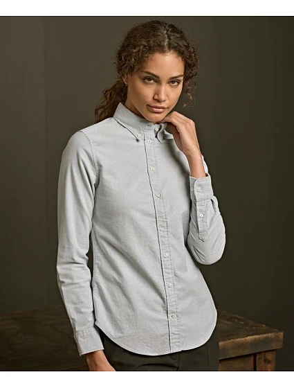 TJ Halenka Oxford Perfect s dlouhým rukávem 18. white model 22409066 - Tee Jays TJ Halenka Oxford Perfect s dlouhým rukávem 18. white model 22409066 - Tee Jays