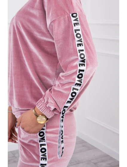 Love model 21753124 set tmavě pudrově růžový - K-Fashion Love model 21753124 set tmavě pudrově růžový - K-Fashion