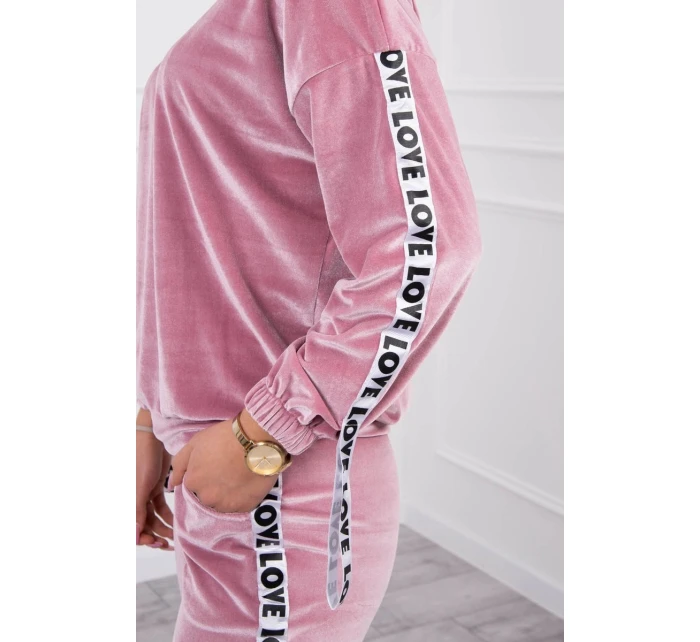 Love model 21753124 set tmavě pudrově růžový - K-Fashion Love model 21753124 set tmavě pudrově růžový - K-Fashion