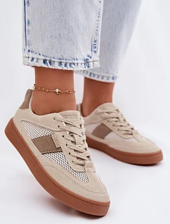 Dámské tenisky Big Star model 22100903 Béžové - Big Star Shoes