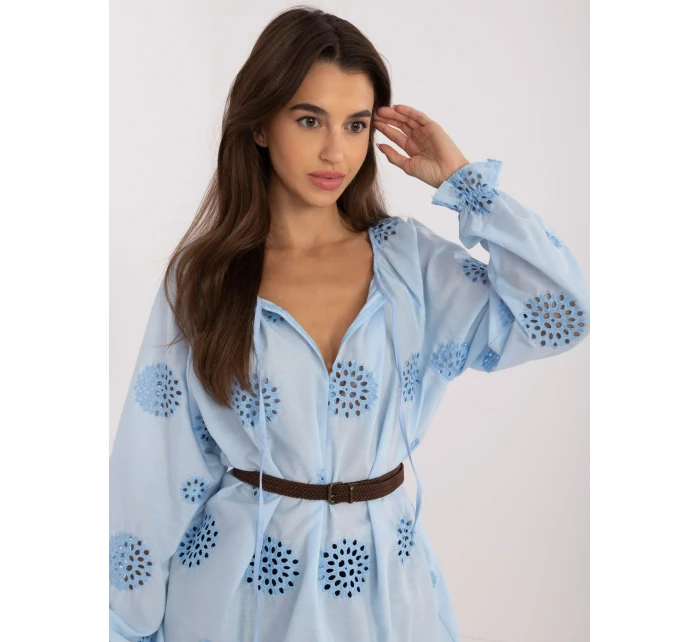 Halenka LK BZ 509747.80 světle modrá Halenka LK BZ 509747.80 světle modrá